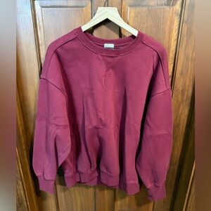 Aerie Cloud Fleece Oversized Crewneck Sweatshirt Size M